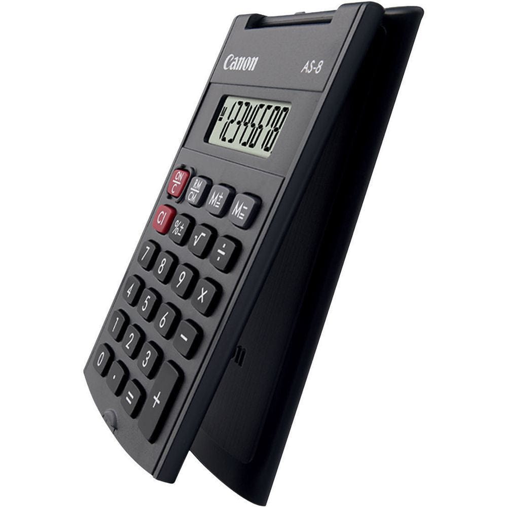 Canon AS-8 Pocket Calculator Grey 4598B001