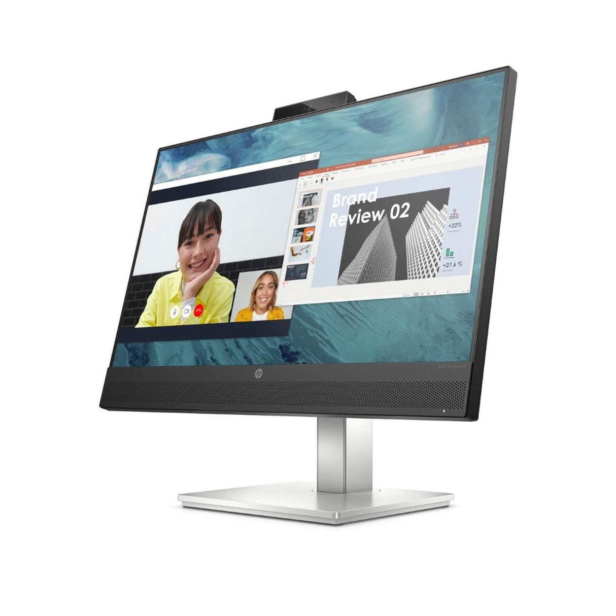 HP M24 23.8-inch 1920 x 1080p FHD 16:9 75hz 5ms AMD FreeSync IPS Monitor 459J3AS