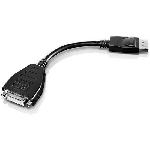 Lenovo 45J7915 20cm DisplayPort to DVI-D Video Cable Adapter