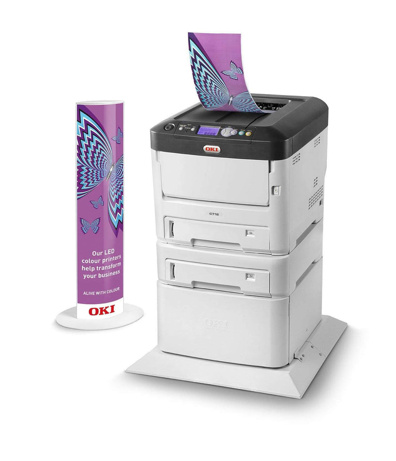 OKI C712n Colour A4 LED Laser Printer 46406103