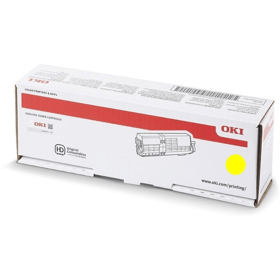OKI 46564701 Yellow Toner Cartridge 33,600 Pages Original Single-pack