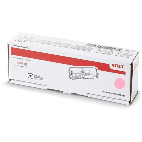 OKI 46564702 Magenta Toner Cartridge 33,600 Pages Original Single-pack