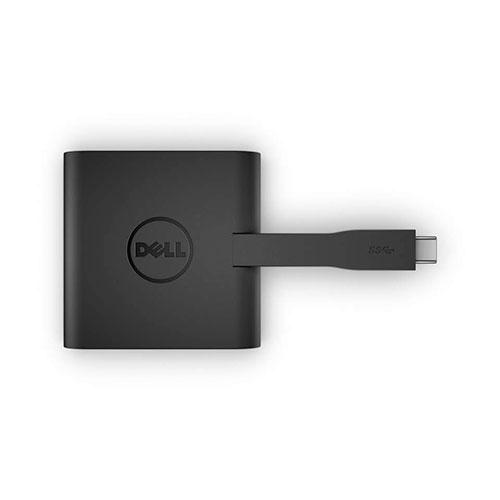 Dell USB-C - HDMI / VGA / Ethernet / USB 3.0, Black 470-ABRY