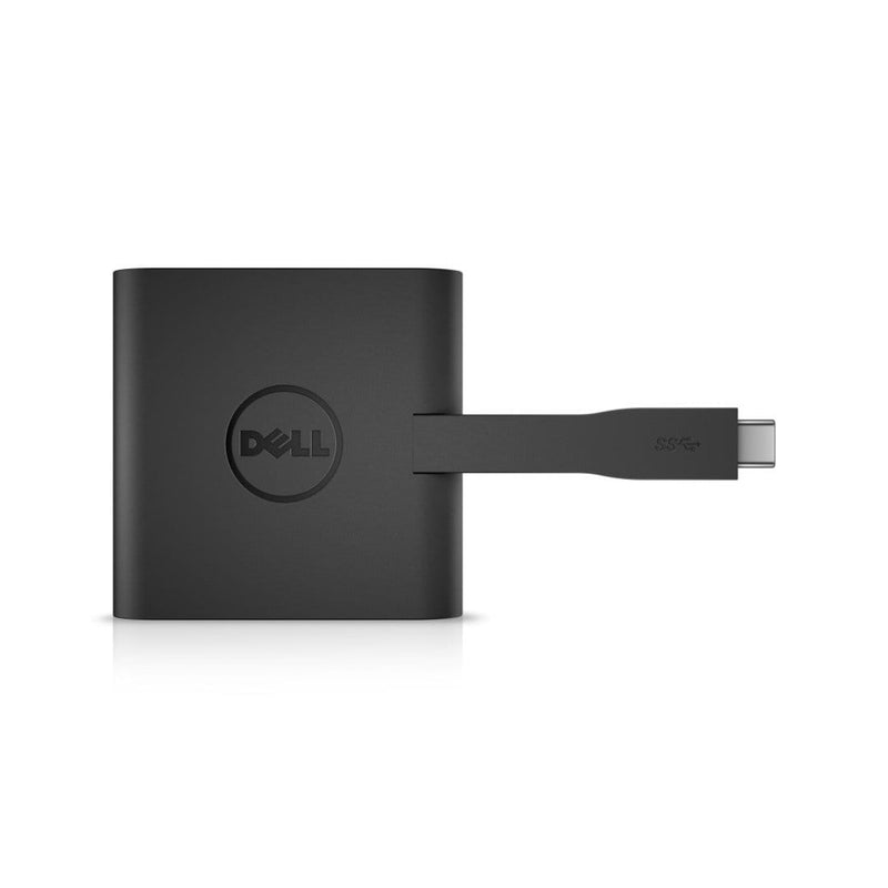 Dell USB-C - HDMI / VGA / Ethernet / USB 3.0, Black 470-ABRY
