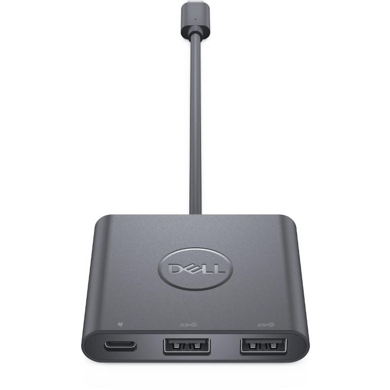 Dell USB-C to Dual USB-A with Power Delivery Adapter 470-AEGX