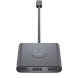 Dell USB-C to Dual USB-A with Power Delivery Adapter 470-AEGX