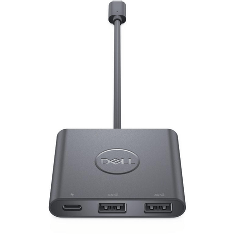 Dell USB-C to Dual USB-A with Power Delivery Adapter 470-AEGX