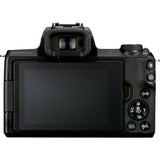 Canon EOS M50 Mark II Mirrorless Camera and EF-M 15-45mm IS STM Lens 4728C048
