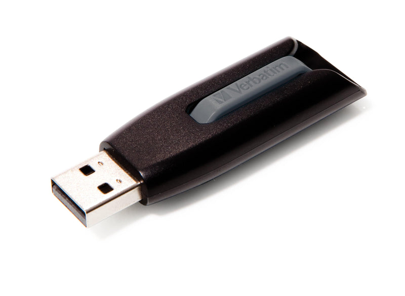 Verbatim Store n Go V3 64GB USB 3.2 Gen 1 Type-A Black and Grey Flash Drive 49174