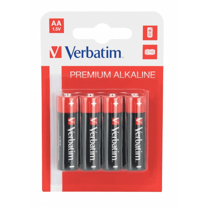 Verbatim AA Alkaline Battery 20 x 4-pack 49921