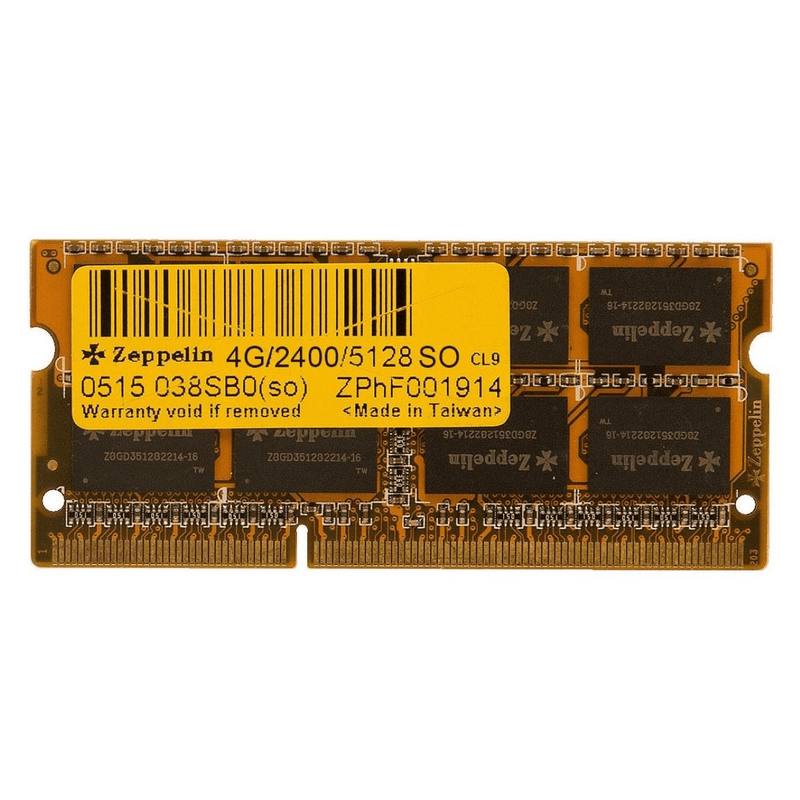 Zeppelin 4GB DDR4 2400MHz SO-DIMM Memory Module 4G/ZEP/2400SO