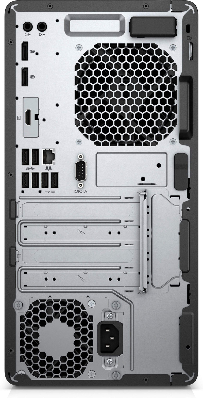 HP EliteDesk 705 G4 AMD Ryzen 5 2400G 8GB RAM 1TB HDD Micro Tower PC Black,Silver Windows 10 Pro 4HN11EA
