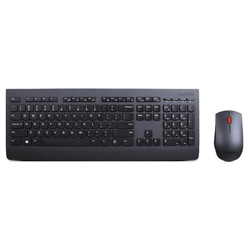 Lenovo Professional Wireless Keyboard and Mouse Combo Black 4X30H56796