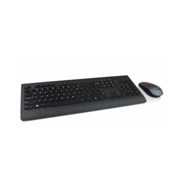 Lenovo 4X30H56829 Keyboard and Mouse Combo RF Wireless QWERTY US English Black