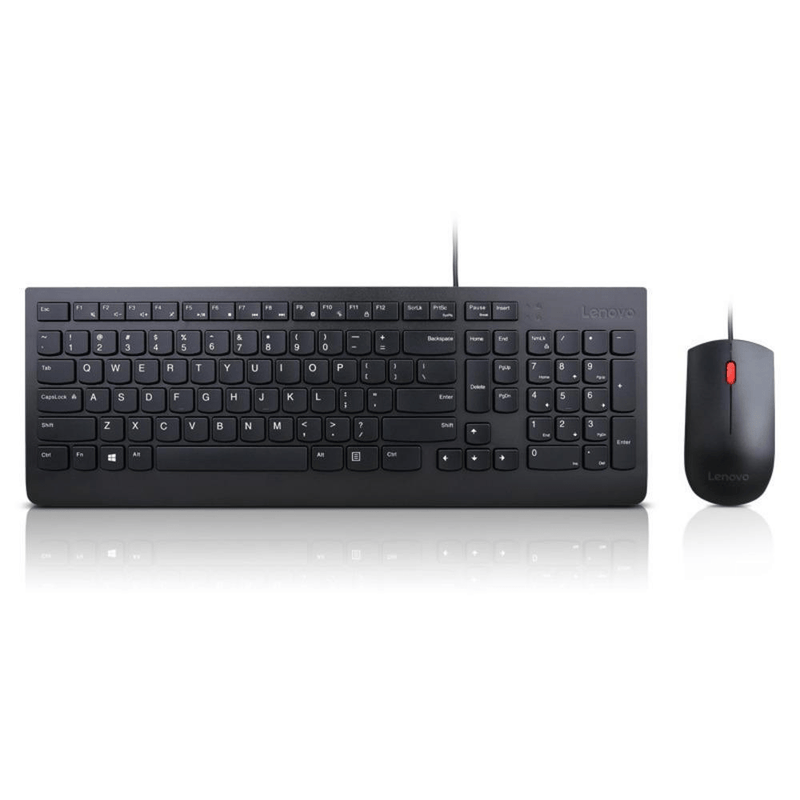 Lenovo 4X30L79883 Keyboard and Mouse Combo USB QWERTY US English Black