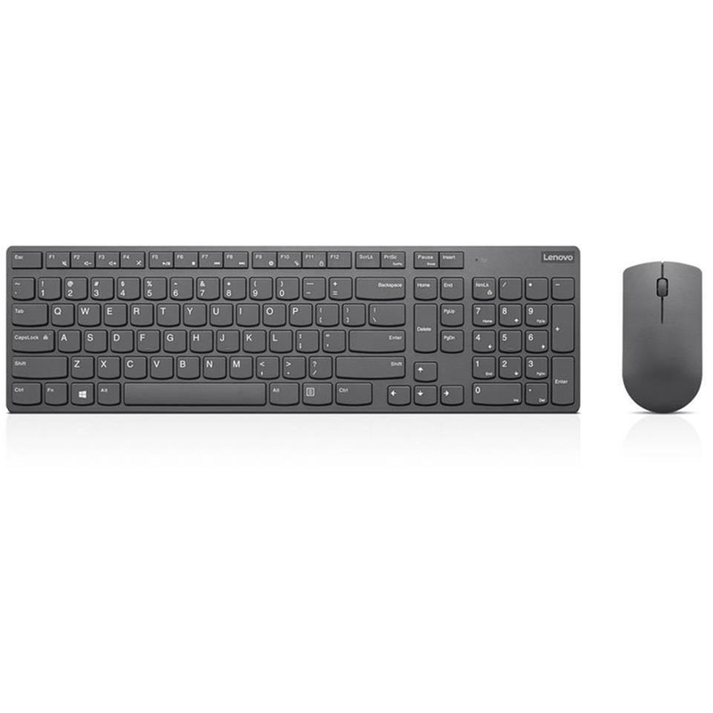 Lenovo 4X30T25785 Keyboard and Mouse Combo RF Wireless QWERTY US English Grey