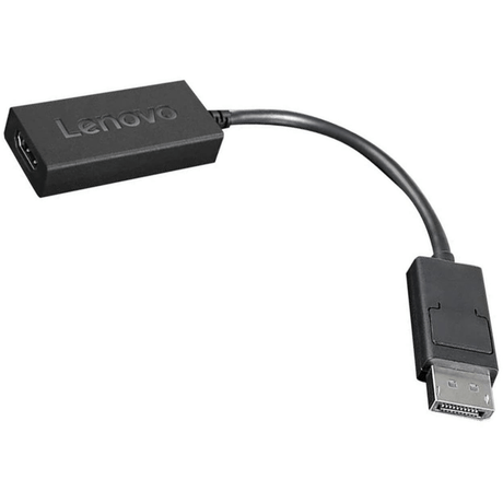 Lenovo 4X90R61023 Video Cable Adapter 0.225m DisplayPort HDMI Type A Black