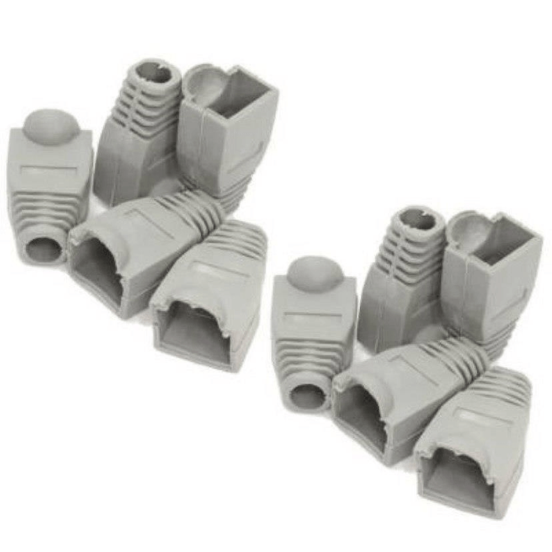 Acconet 50 -pack RJ45 Connector Boots Grey 5-B-G50