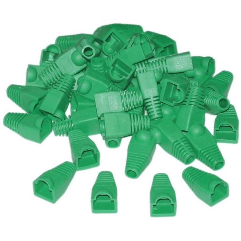 Acconet 50-pack RJ45 Connector Boots Green 5-B-GR50