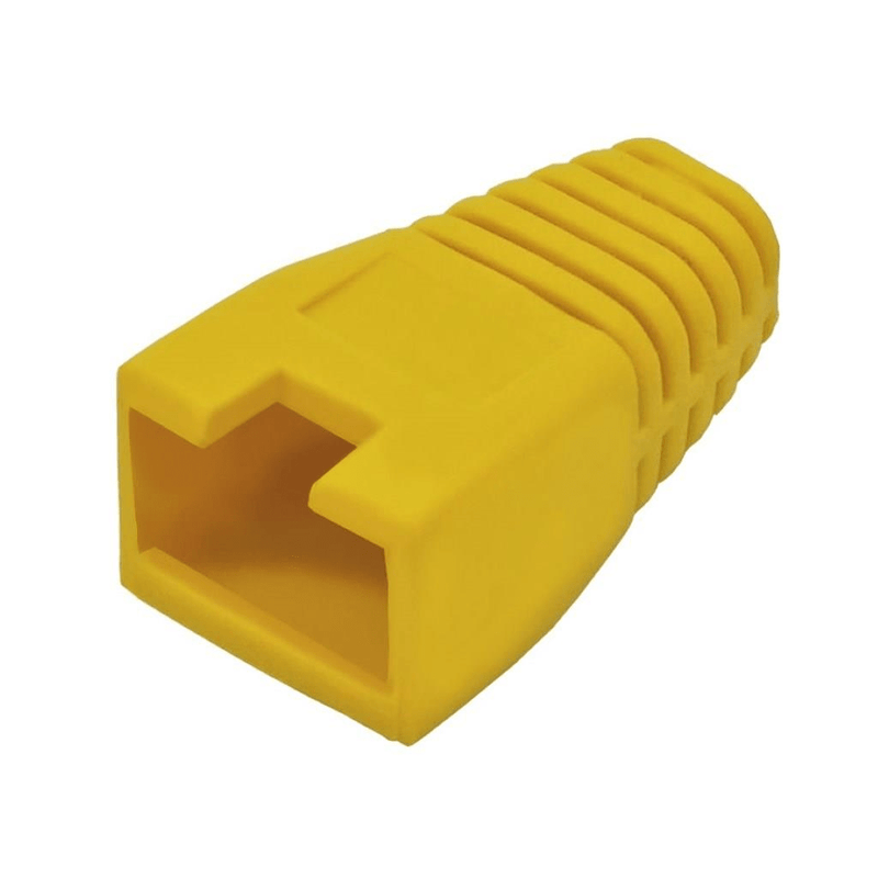Acconet 50-pack RJ45 Connector Boots Yellow 5-B-Y50