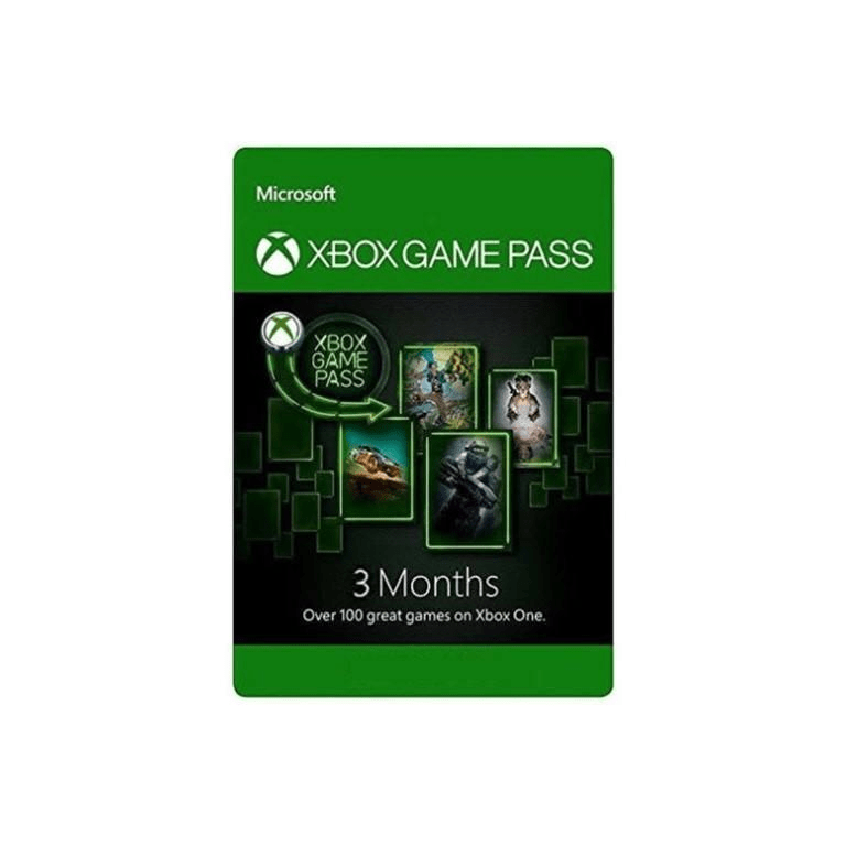 Xbox 3-month Game Pass Voucher 5051644027637