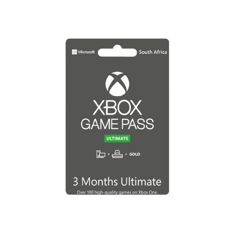 Xbox 3-month Ultimate Game Pass Voucher 5051644061563