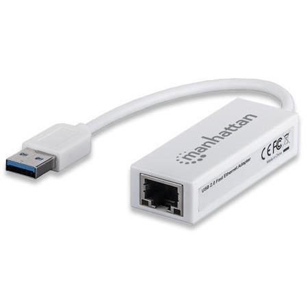 Manhattan USB-A Fast Ethernet Adapter 10/100 Mbps 506731