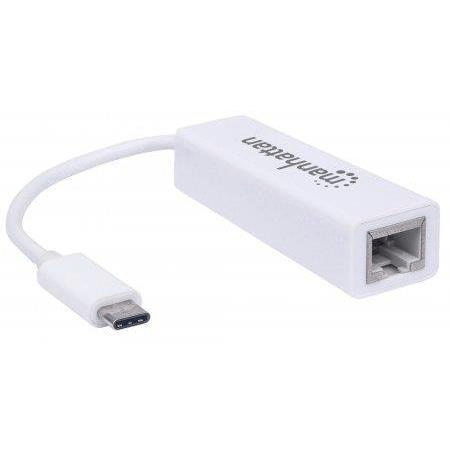 Manhattan Type C to Gigabit Network Adapter 507585