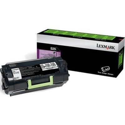 Lexmark 52D5H0E Black Toner Cartridge 25,000 Pages Original Single-pack