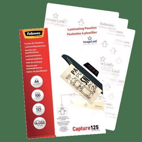 Fellowes ImageLast A4 125 Micron Laminating Pouch 100-pack 5307407