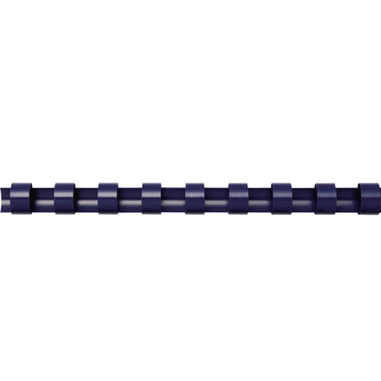 Fellowes 12mm Plastic Binding Combs Blue 5346305