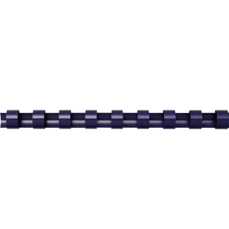 Fellowes 12mm Plastic Binding Combs Blue 5346305