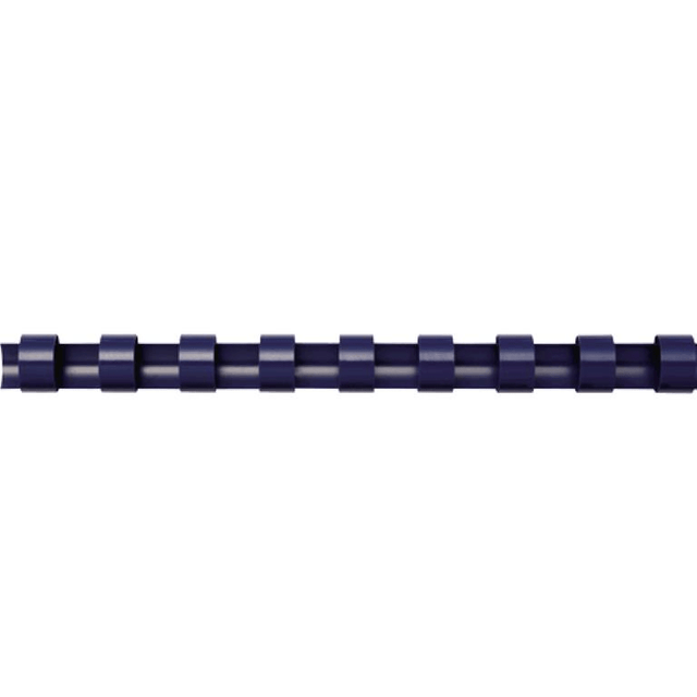 Fellowes 12mm Plastic Binding Combs Blue 5346305