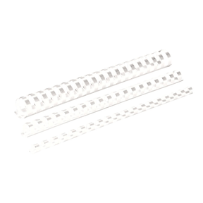 Fellowes 38mm Plastic Binding Combs White 5349402