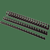 Fellowes 51mm Plastic Binding Combs Black 5350502