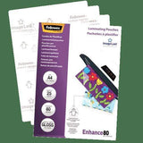 Fellowes ImageLast A4 80 Micron Laminating Pouch 25-pack 5396205