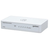 Manhattan 5-port Gigabit Ethernet Switch Desktop Size Plastic IEEE 802.3az 560696