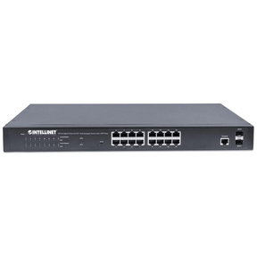 Intellinet 561198 16-port Gigabit Ethernet PoE+ Web-Managed Switch