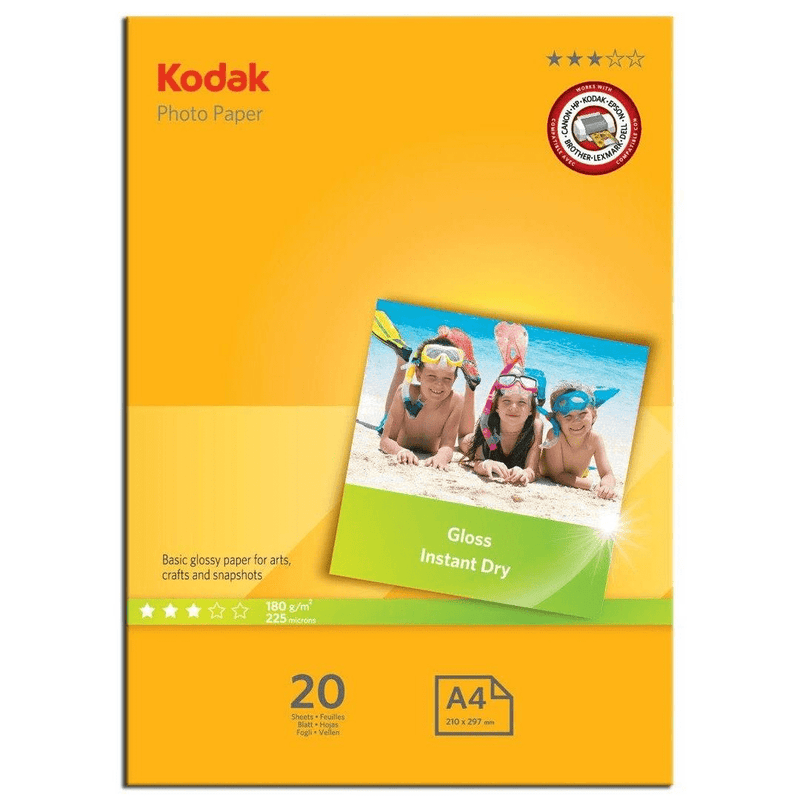 Kodak Basic Gloss Photo Paper A4 20-pack 5740512