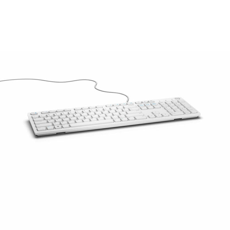 Dell KB216 Multimedia USB Keyboard White 580-ADGM