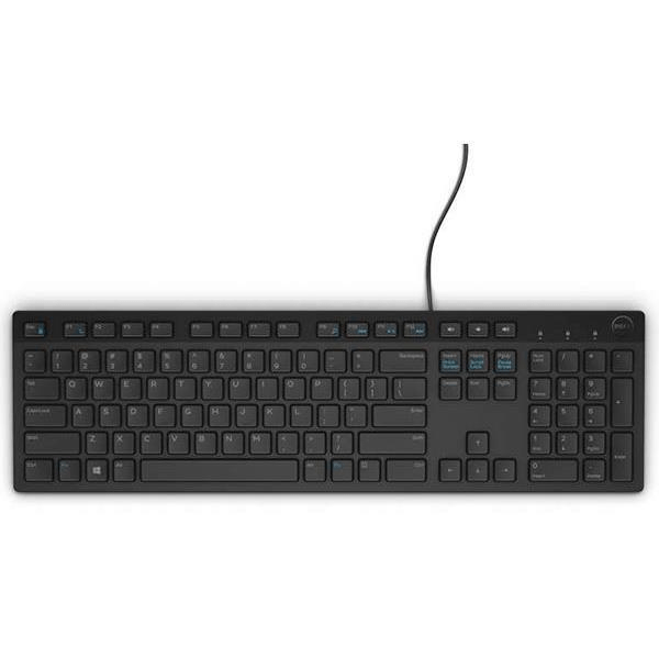 Dell KB216 Keyboard USB QWERTY US International Black 580-ADHY