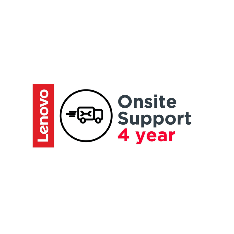 Lenovo 4-year Onsite upgrade from 1-year Carry-in 5WS0A23821