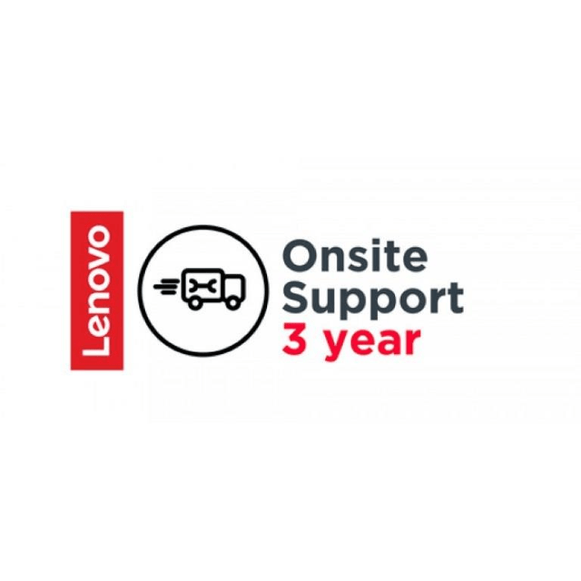 Lenovo 3-year Onsite Support Warranty 5WS0D80960