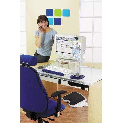Kensington Foam Mousepad with Integral Wrist Rest Black
