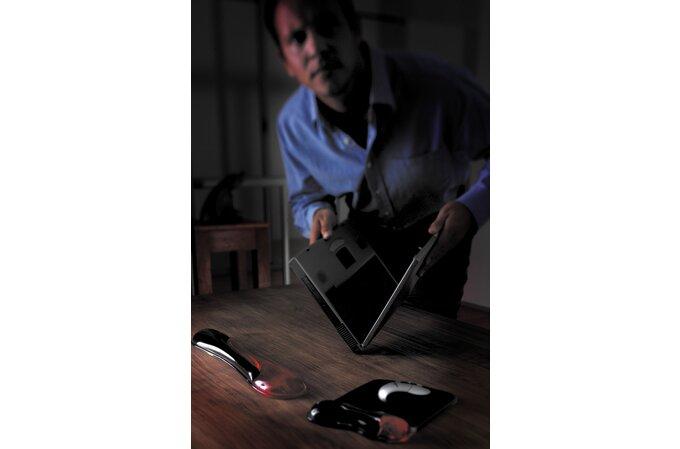 Kensington Duo Gel Mouse Pad Wrist Rest -inch € Red