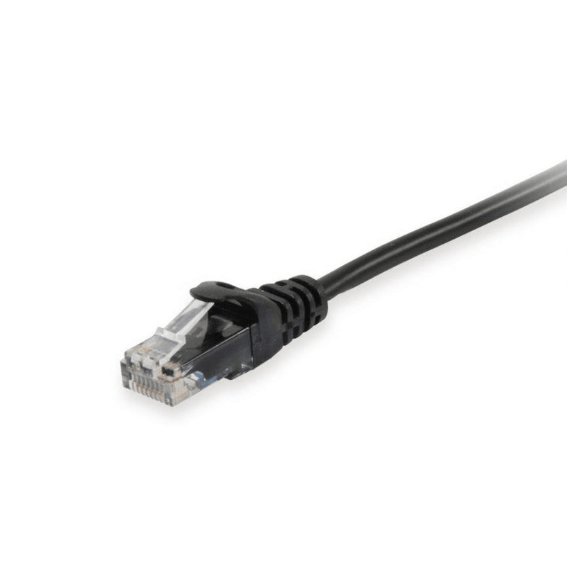 Equip CAT6 U/UTP Patch Networking Cable 0.25m Black 625453