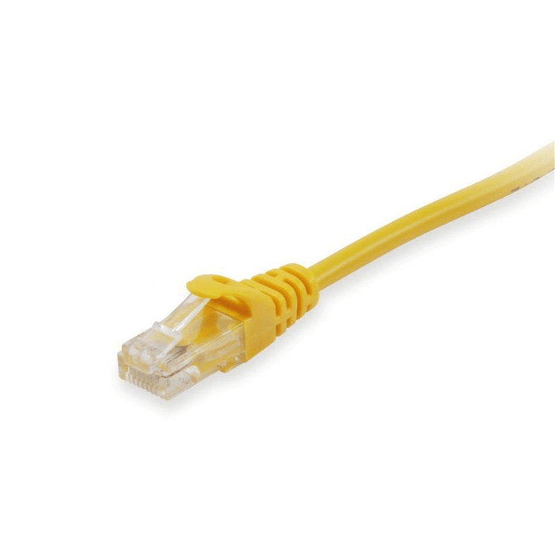 Equip CAT6 U/UTP Patch Networking Cable 0.25m Yellow 625463