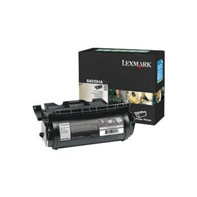 Lexmark 64016HE Black Toner Cartridge 21,000 Pages Original Single-pack