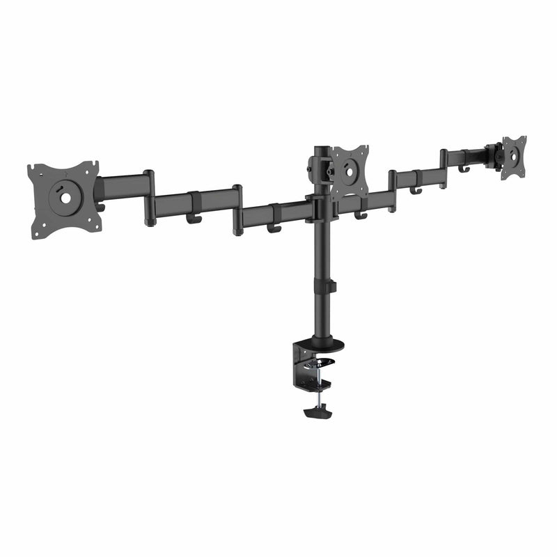 Equip 13-inch to 27-inch Articulating Triple Monitor Desk Mount Bracket 650116