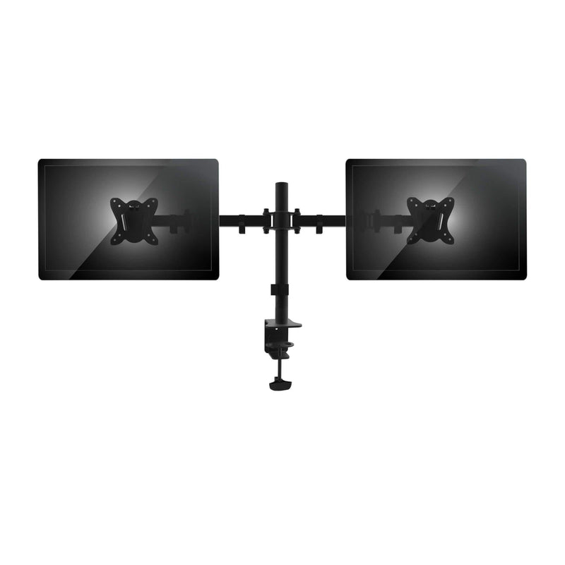 Equip 13-inch to 27-inch Articulating Dual Monitor Desk Mount Bracket 650152